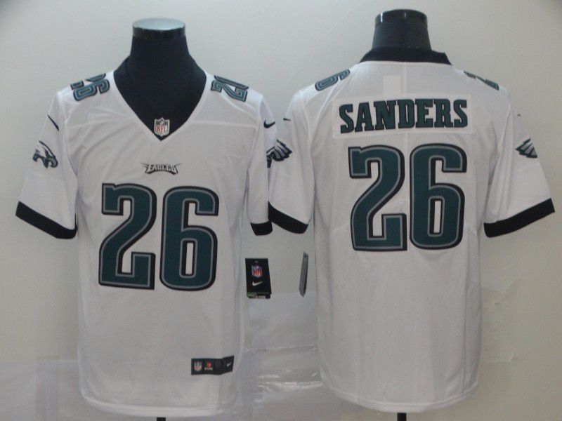 Men Philadelphia Eagles #26 Sanders White Nike Vapor Untouchable Limited Player NFL Jerseys->women nfl jersey->Women Jersey